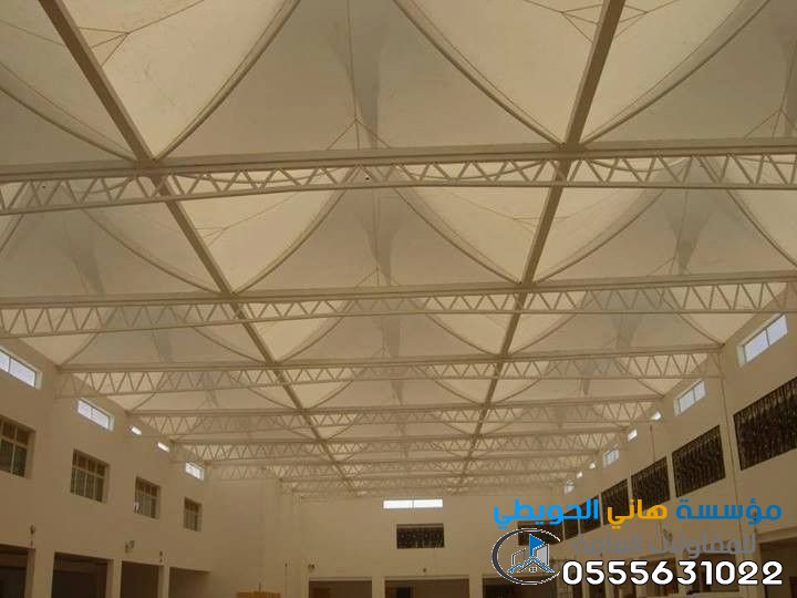 تكلفة مظلات ممرات مداخل مدارس الرياض