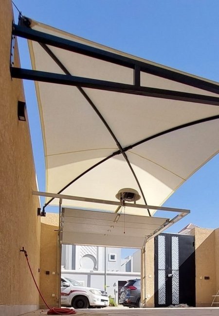 تركيب مظلات خارجية - مظلات فلل قماش الرياض