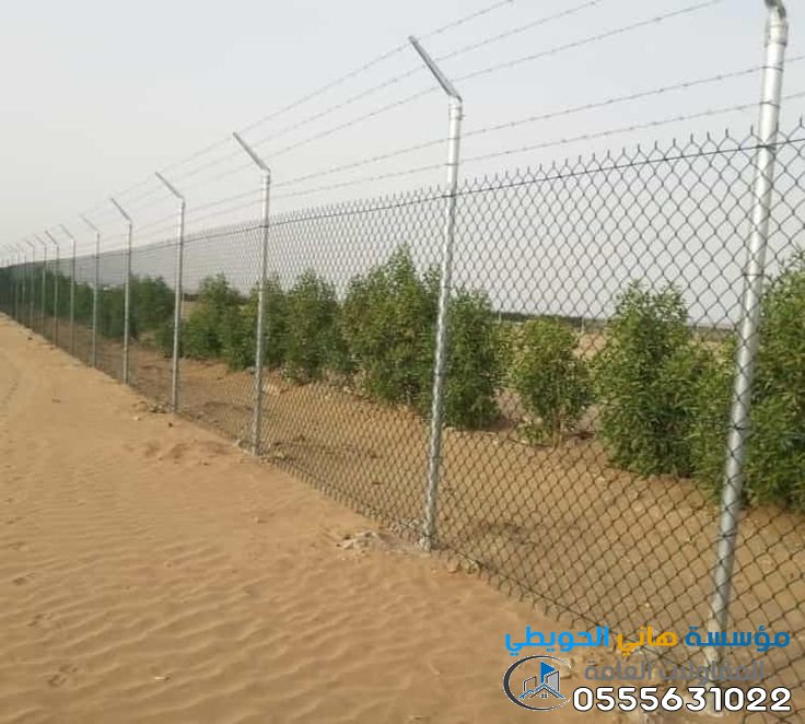 مقاول تركيب شبوك حديد للمزارع الرياض