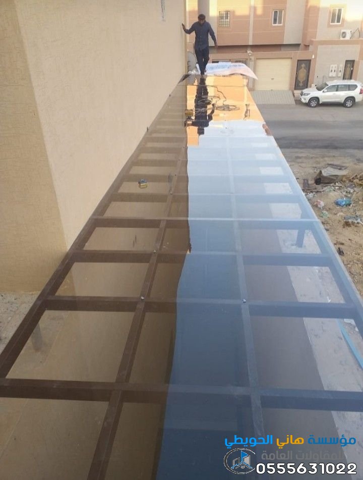 مظلات مداخل بيوت حديد بالرياض – تصميمات حديثة وعصرية