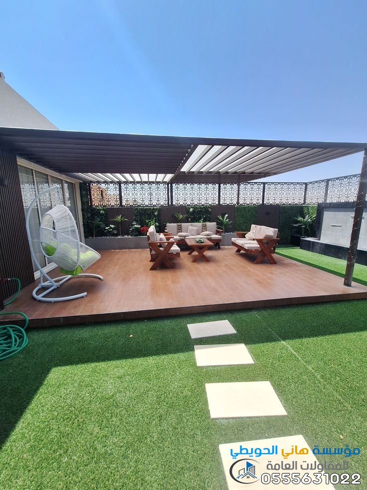 أفضل أنواع البرجولات بالرياض تناسب كل الاستخدامات