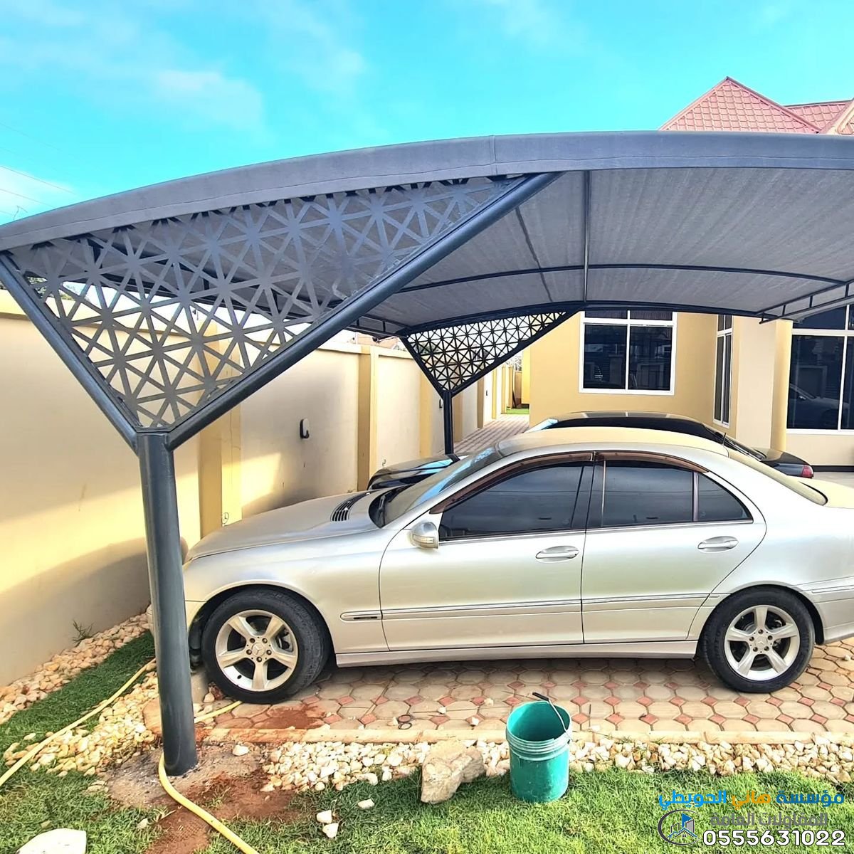 مظلات سيارات بالرياض حي الياسمين جودة عالية وبأحدث التصاميم