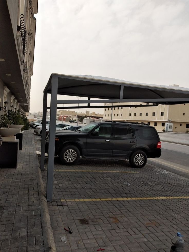 مظلات سيارات وحدائق بالرياض تصميم متين وأشكال عصرية من هاني الحويطي